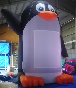 アイキャッチ：ペンギン：無地・
