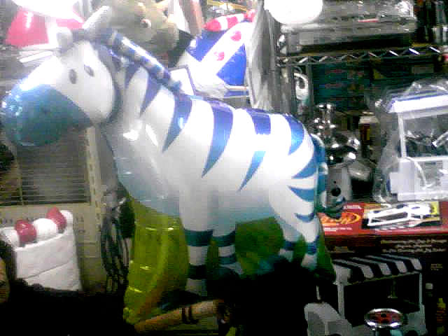 ビッグゼブラ風船（１枚）