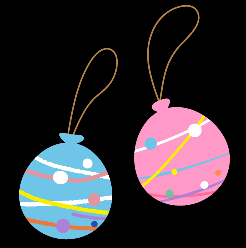 夏イラストヨーヨー